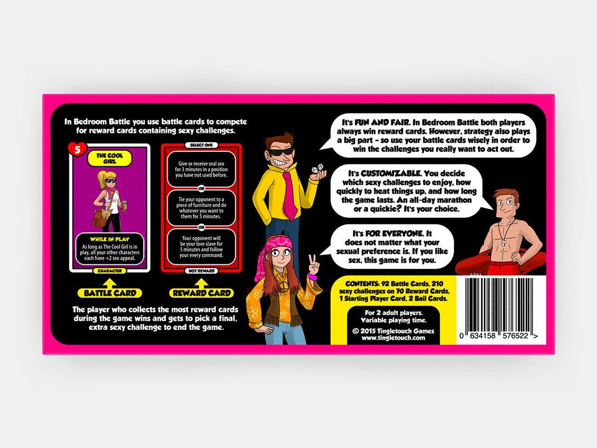 bedroom battle couples card game